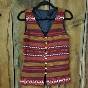 Vintage Western Style Vest